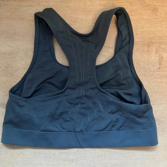 ($5 ADD-ON) Charcoal Gray Champion Sports Bra - Size: L - Picture 3 of 4